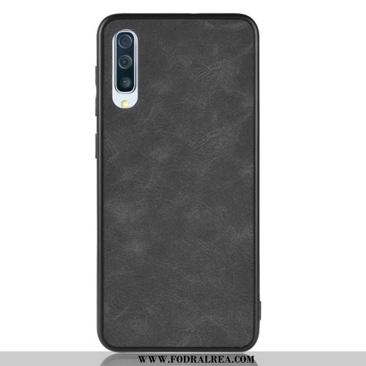 Skal Samsung Galaxy A50s Tunn Svart Fodral, Fodral Samsung Galaxy A50s Skydd Hård Svarta