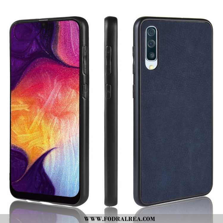 Skal Samsung Galaxy A50s Tunn Svart Fodral, Fodral Samsung Galaxy A50s Skydd Hård Svarta