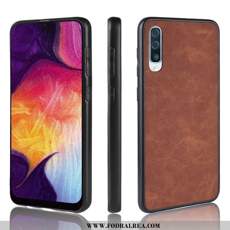 Skal Samsung Galaxy A50s Tunn Svart Fodral, Fodral Samsung Galaxy A50s Skydd Hård Svarta