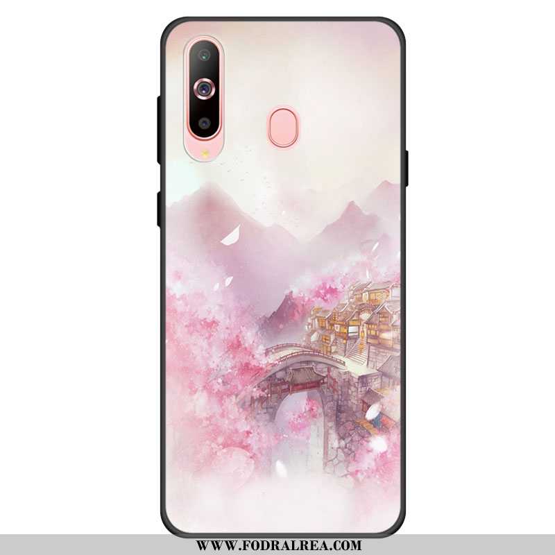 Skal Samsung Galaxy A60 Personlighet Mobil Telefon, Fodral Samsung Galaxy A60 Mjuk Fallskydd Rosa