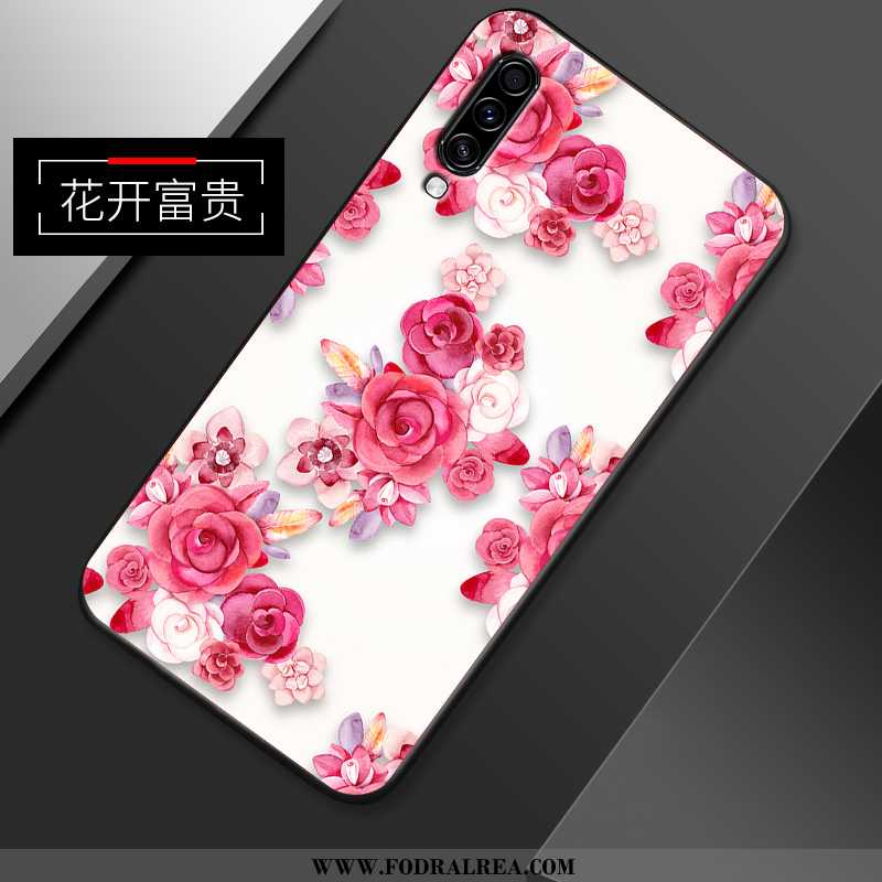 Skal Samsung Galaxy A70s Kreativa Blommor Mobil Telefon, Fodral Samsung Galaxy A70s Retro All Inclus