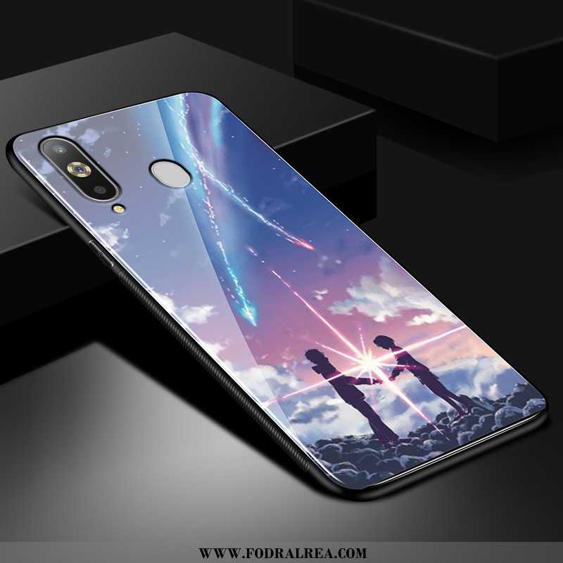 Skal Samsung Galaxy A8s Tecknat Fallskydd Fodral, Fodral Samsung Galaxy A8s Trend Silikon Svarta