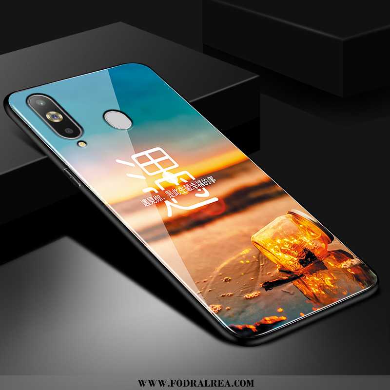 Skal Samsung Galaxy A8s Tecknat Fallskydd Fodral, Fodral Samsung Galaxy A8s Trend Silikon Svarta