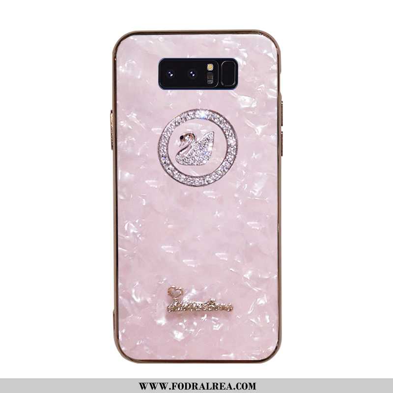 Skal Samsung Galaxy Note 8 Kristall Fodral Trend, Samsung Galaxy Note 8 Med Strass Hängsmycken Rosa