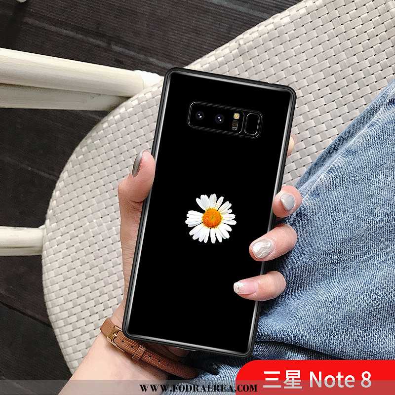 Skal Samsung Galaxy Note 8 Skydd Kinesisk Stil Svart, Fodral Samsung Galaxy Note 8 Glas Ny Svarta