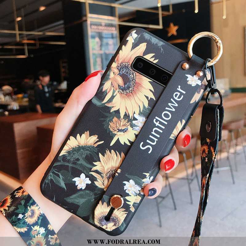 Skal Samsung Galaxy S10 Kreativa Tunn Mjuk, Fodral Samsung Galaxy S10 Trend Nubuck Svarta