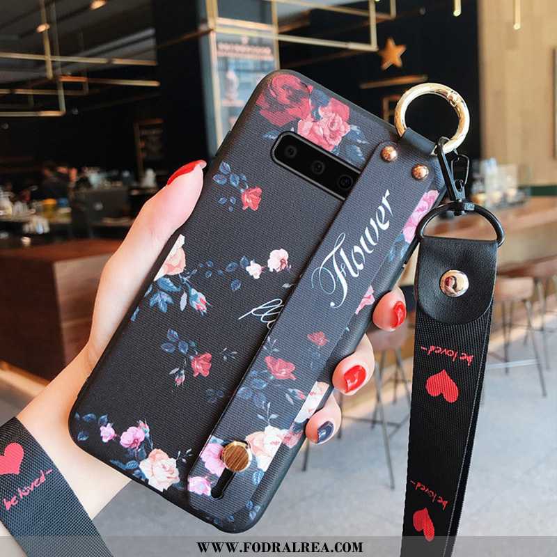 Skal Samsung Galaxy S10 Kreativa Tunn Mjuk, Fodral Samsung Galaxy S10 Trend Nubuck Svarta