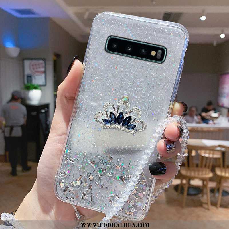 Skal Samsung Galaxy S10+ Kristall Fodral Svart, Samsung Galaxy S10+ Personlighet Svarta