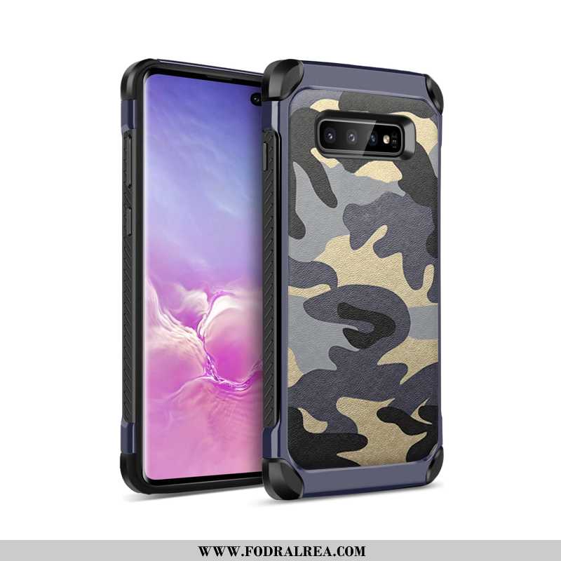 Skal Samsung Galaxy S10+ Trend Fodral Skal, Samsung Galaxy S10+ Silikonskal Högt Utbud Camouflage