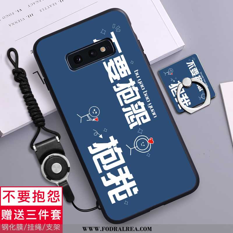 Skal Samsung Galaxy S10e Personlighet Trend Par, Fodral Samsung Galaxy S10e Kreativa Svart Svarta