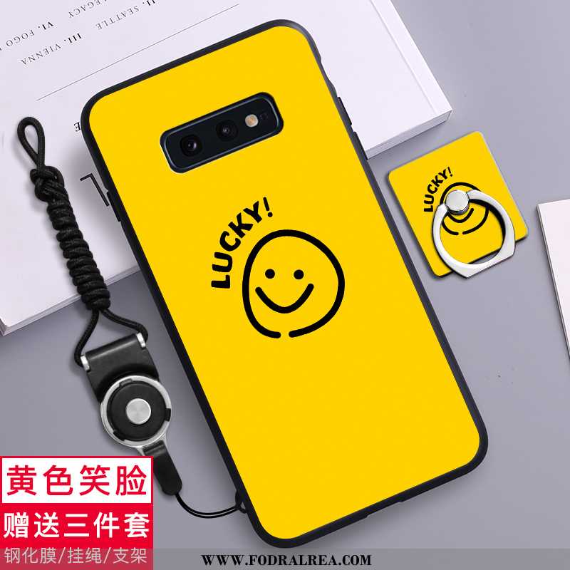 Skal Samsung Galaxy S10e Personlighet Trend Par, Fodral Samsung Galaxy S10e Kreativa Svart Svarta