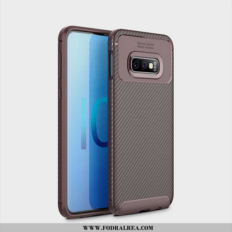 Skal Samsung Galaxy S10e Silikon All Inclusive Skal, Fodral Samsung Galaxy S10e Skydd Kostfiber Svar