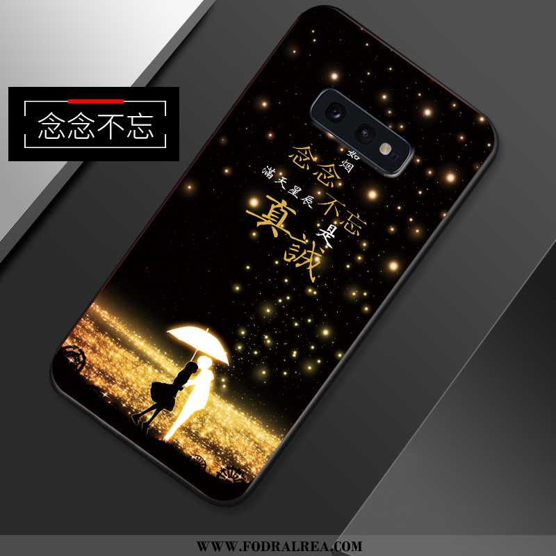 Skal Samsung Galaxy S10e Skydd Net Red Mobil Telefon, Fodral Samsung Galaxy S10e Nubuck Fallskydd Mö