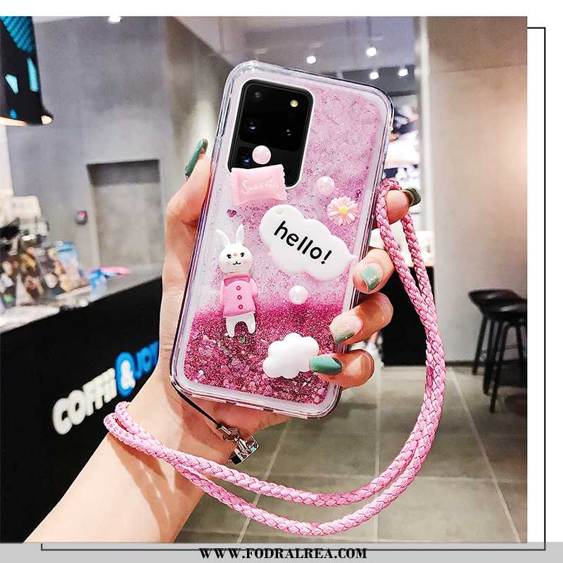 Skal Samsung Galaxy S20 Ultra Mjuk Rosa, Fodral Samsung Galaxy S20 Ultra Skydd Mode Rosa