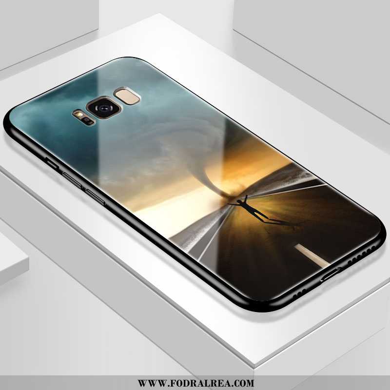 Skal Samsung Galaxy S8 Glas Stjärna, Fodral Samsung Galaxy S8 Personlighet Konst Lila