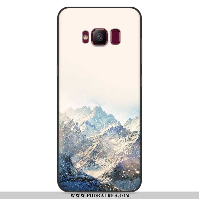 Skal Samsung Galaxy S8 Trend Stjärna Mobil Telefon, Fodral Samsung Galaxy S8 Mjuk Lättvikt Lyx Grå