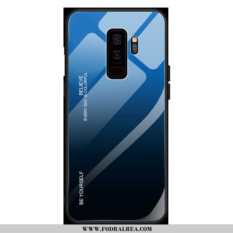 Skal Samsung Galaxy S9+ Kreativa Super Personlighet, Fodral Samsung Galaxy S9+ Trend Tunn Blå