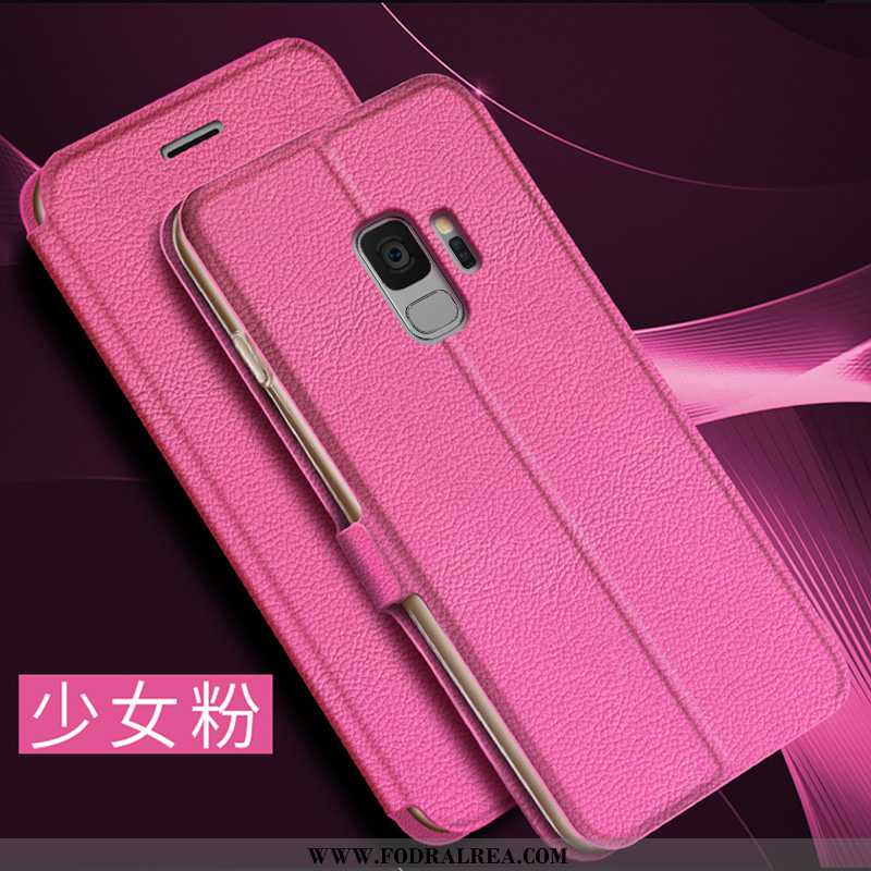 Skal Samsung Galaxy S9 Personlighet Fodral Fallskydd, Samsung Galaxy S9 Kreativa Röd Rosa