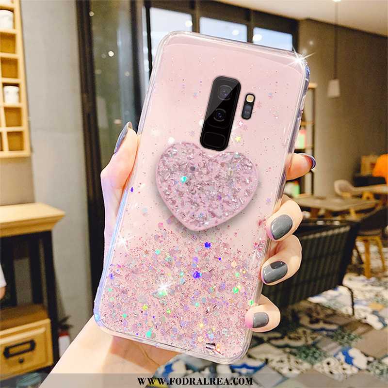 Skal Samsung Galaxy S9+ Skydd All Inclusive Silikon, Fodral Samsung Galaxy S9+ Mode Mjuk Rosa