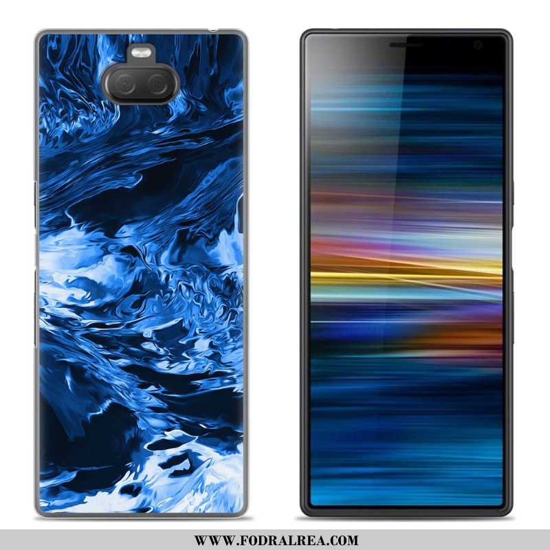 Skal Sony Xperia 10 Plus Mjuk Hemming Mobil Telefon, Fodral Sony Xperia 10 Plus Silikon Kreativa Grö