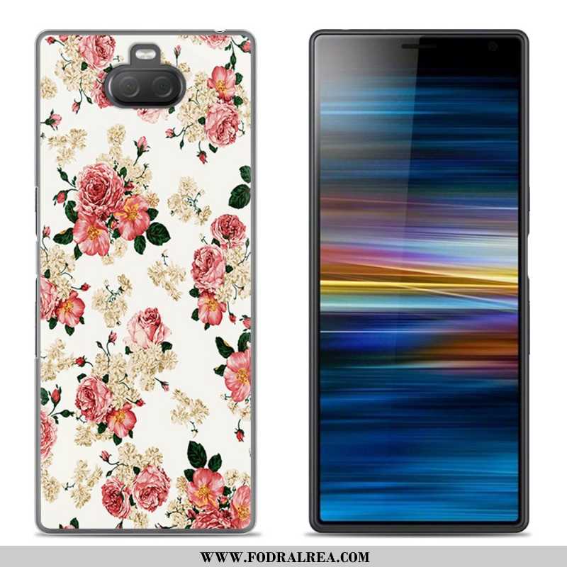 Skal Sony Xperia 10 Plus Mjuk Hemming Mobil Telefon, Fodral Sony Xperia 10 Plus Silikon Kreativa Grö