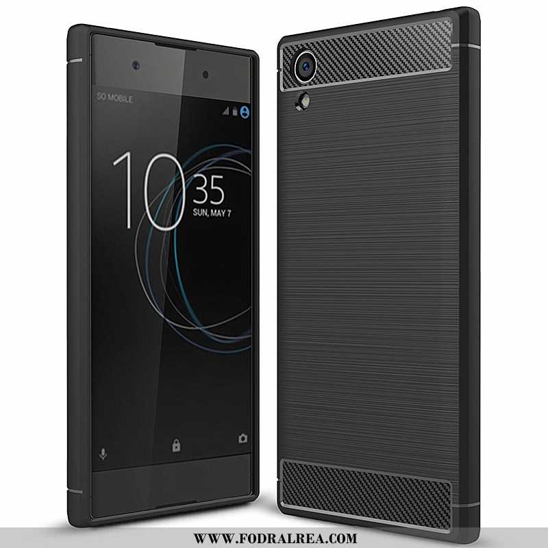 Skal Sony Xperia Xa1 Plus Mjuk Fodral Svart, Sony Xperia Xa1 Plus Skydd Enkel Svarta