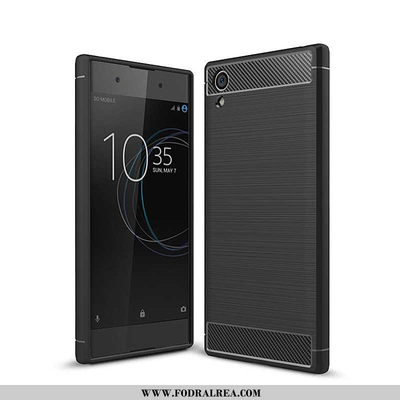 Skal Sony Xperia Xa1 Plus Mjuk Fodral Svart, Sony Xperia Xa1 Plus Skydd Enkel Svarta