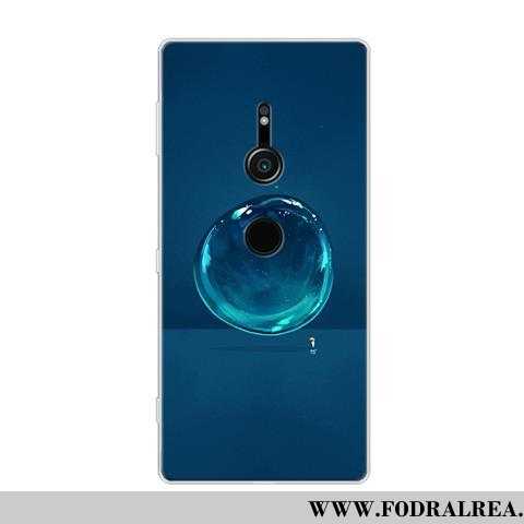 Skal Sony Xperia Xz2 Mjuk All Inclusive Fodral, Fodral Sony Xperia Xz2 Skydd Målade Svarta