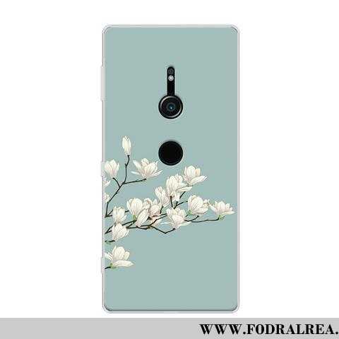 Skal Sony Xperia Xz2 Mjuk All Inclusive Fodral, Fodral Sony Xperia Xz2 Skydd Målade Svarta