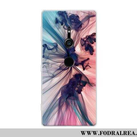 Skal Sony Xperia Xz2 Mjuk All Inclusive Fodral, Fodral Sony Xperia Xz2 Skydd Målade Svarta