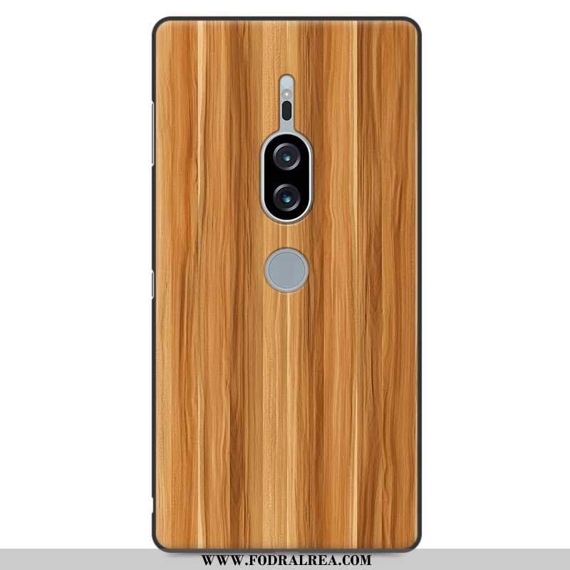 Skal Sony Xperia Xz2 Premium Personlighet Wood Grå, Fodral Sony Xperia Xz2 Premium Mönster Skydd Grå