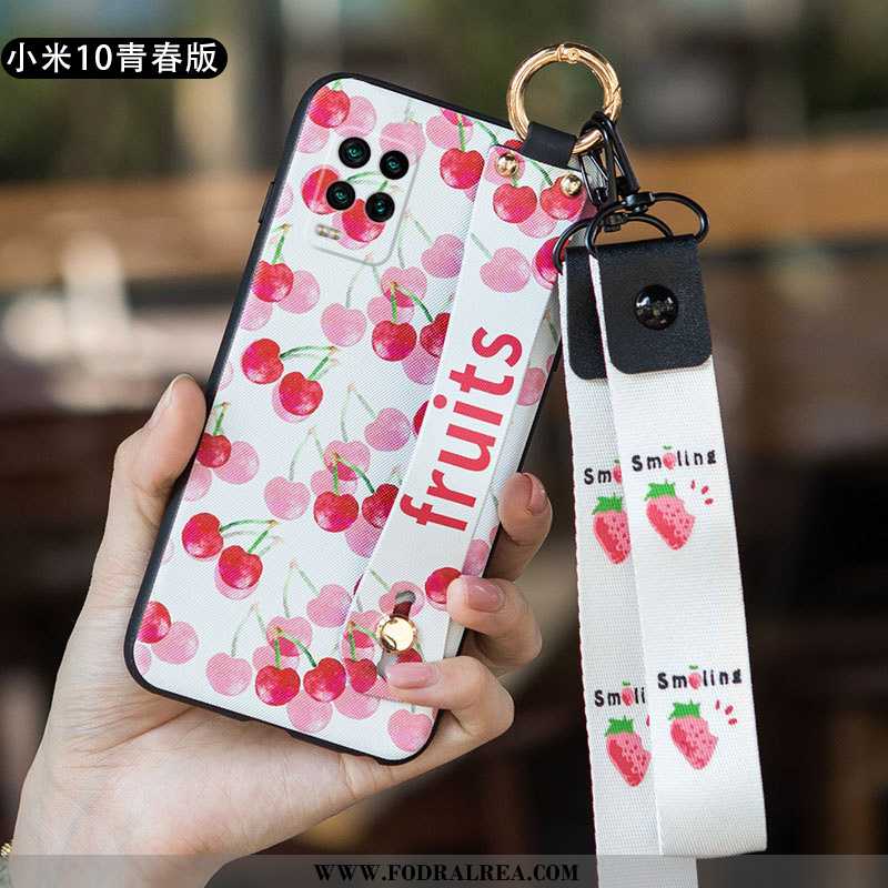 Skal Xiaomi Mi 10 Lite Trend Personlighet Nubuck, Fodral Xiaomi Mi 10 Lite Super Rosa