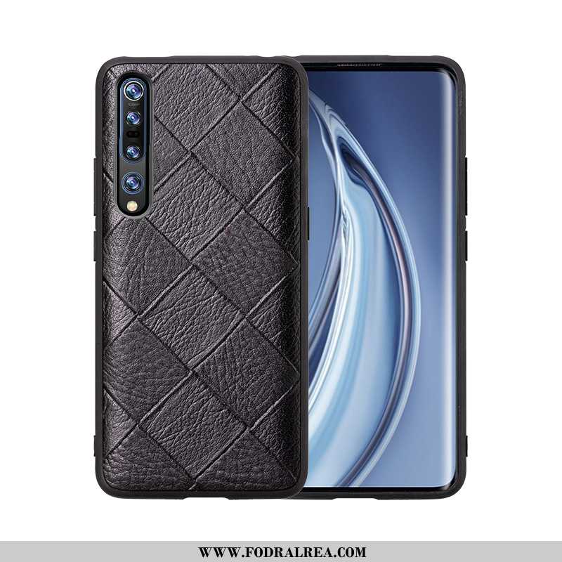 Skal Xiaomi Mi 10 Pro Trend Läderfodral Kreativa, Fodral Xiaomi Mi 10 Pro Super Högt Utbud Svarta