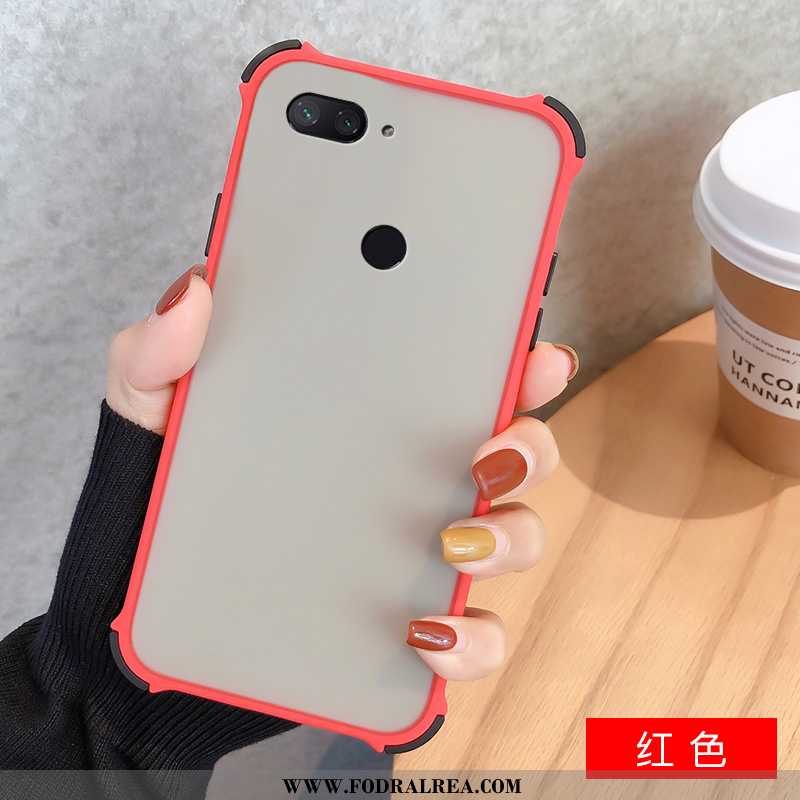 Skal Xiaomi Mi 8 Lite Personlighet Hård Fallskydd, Fodral Xiaomi Mi 8 Lite Kreativa Trend Grön