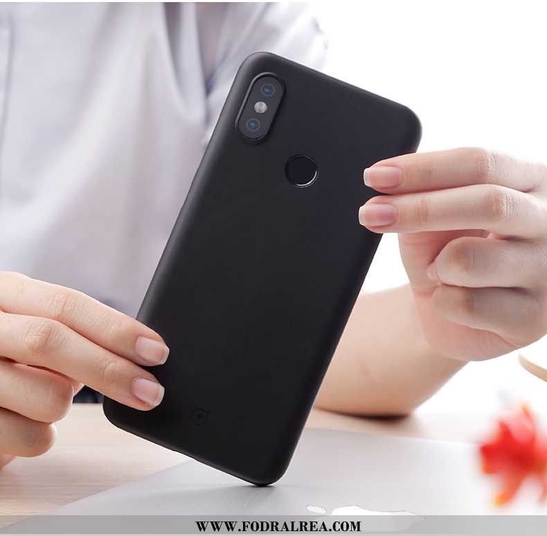 Skal Xiaomi Mi 8 Nubuck Super Kreativa, Fodral Xiaomi Mi 8 Personlighet Skydd Svarta