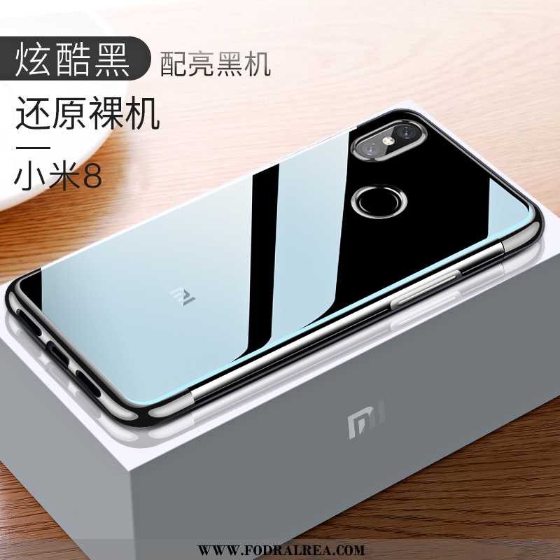 Skal Xiaomi Mi 8 Personlighet Mobil Telefon Tunn, Fodral Xiaomi Mi 8 Kreativa Röd