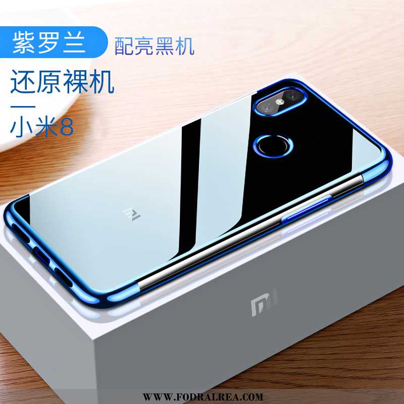 Skal Xiaomi Mi 8 Personlighet Mobil Telefon Tunn, Fodral Xiaomi Mi 8 Kreativa Röd