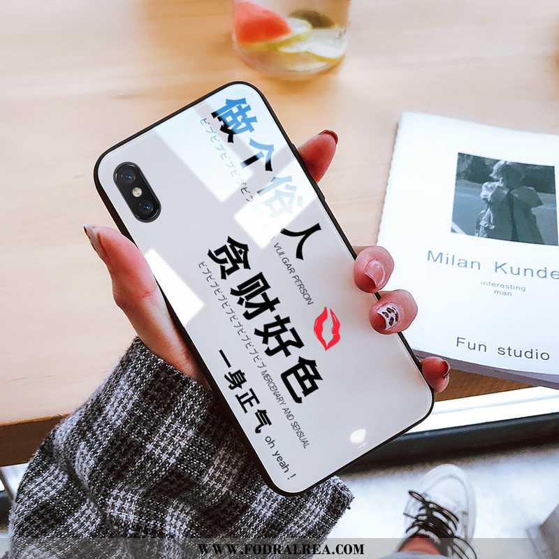 Skal Xiaomi Mi 8 Pro Personlighet Glas Mobil Telefon, Fodral Xiaomi Mi 8 Pro Kreativa All Inclusive 