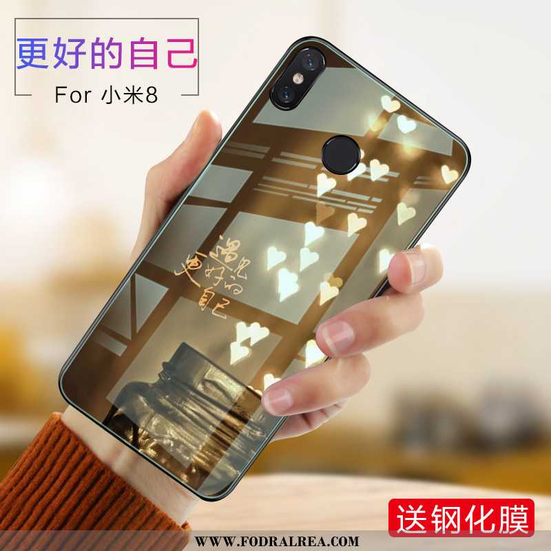 Skal Xiaomi Mi 8 Skydd Trend Fodral, Fodral Xiaomi Mi 8 Glas Lila