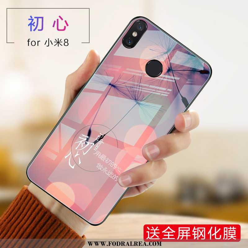 Skal Xiaomi Mi 8 Skydd Trend Fodral, Fodral Xiaomi Mi 8 Glas Lila