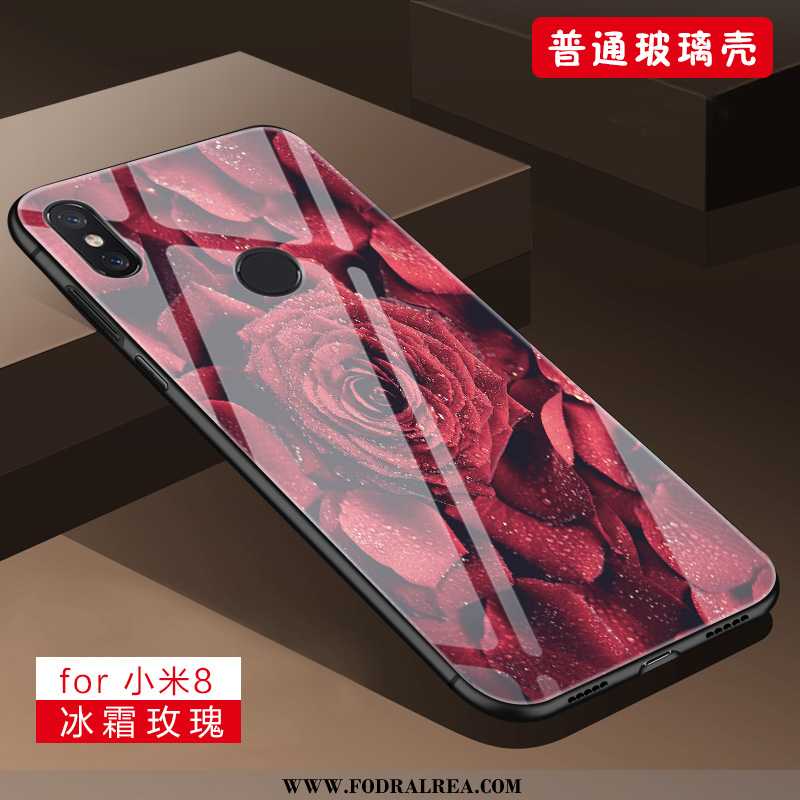 Skal Xiaomi Mi 8 Skydd Trend Fodral, Fodral Xiaomi Mi 8 Glas Lila