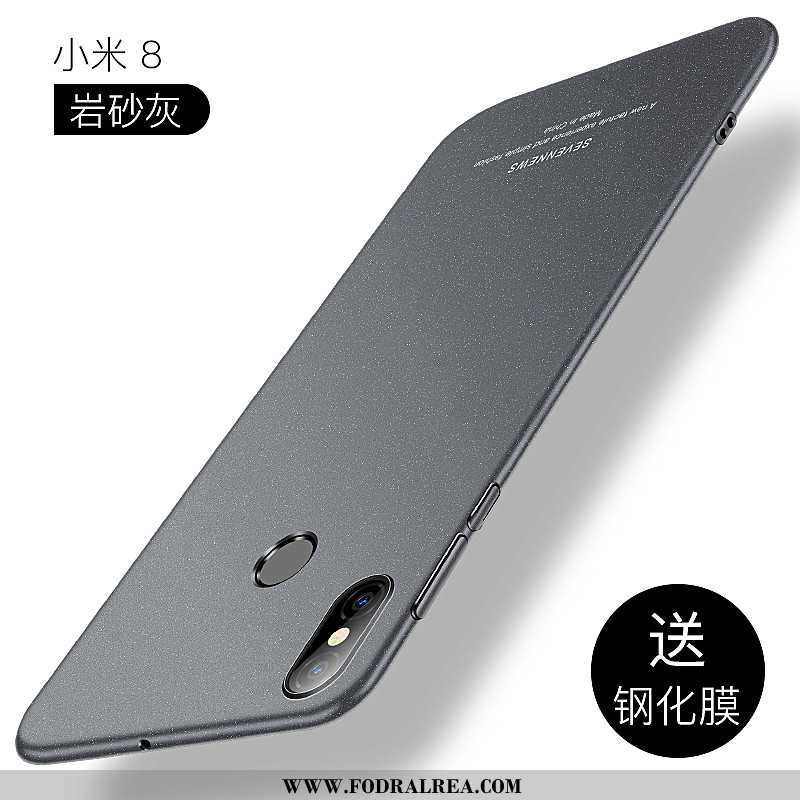 Skal Xiaomi Mi 8 Super Fodral All Inclusive, Xiaomi Mi 8 Tunn Mobil Telefon Svarta