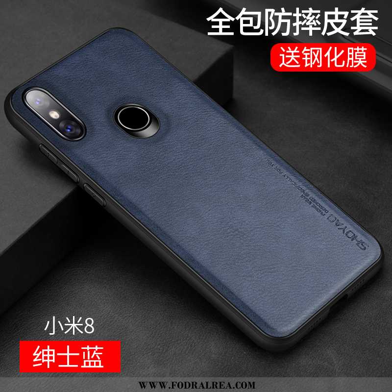 Skal Xiaomi Mi 8 Transparent Kreativa Svart, Fodral Xiaomi Mi 8 Personlighet Svarta