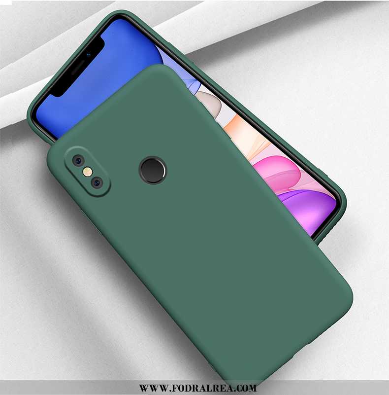 Skal Xiaomi Mi 8 Tunn All Inclusive Personlighet, Fodral Xiaomi Mi 8 Silikon Liten Turkos