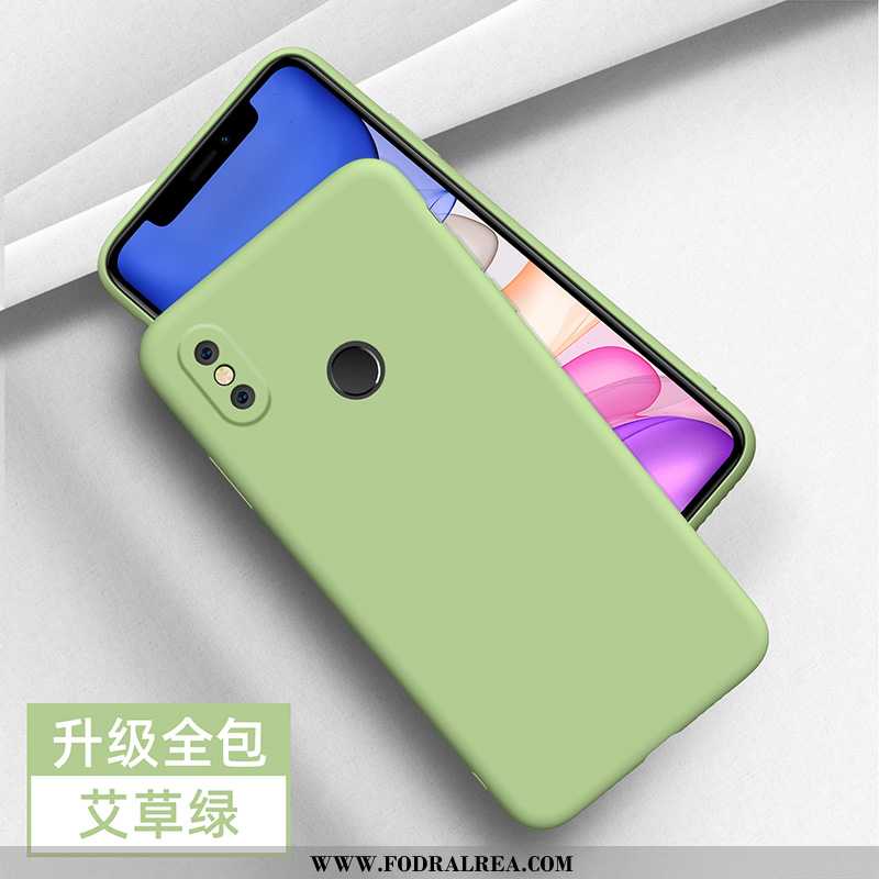 Skal Xiaomi Mi 8 Tunn All Inclusive Personlighet, Fodral Xiaomi Mi 8 Silikon Liten Turkos