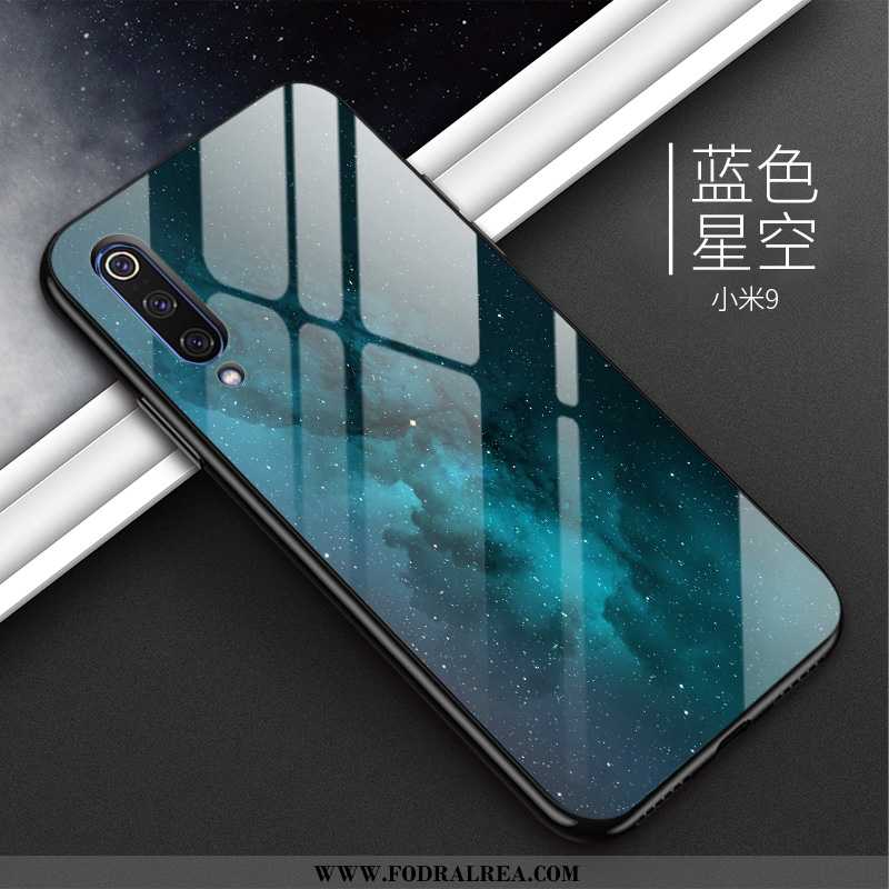 Skal Xiaomi Mi 9 Glas Fallskydd Mobil Telefon, Fodral Xiaomi Mi 9 Mode Trend Vita