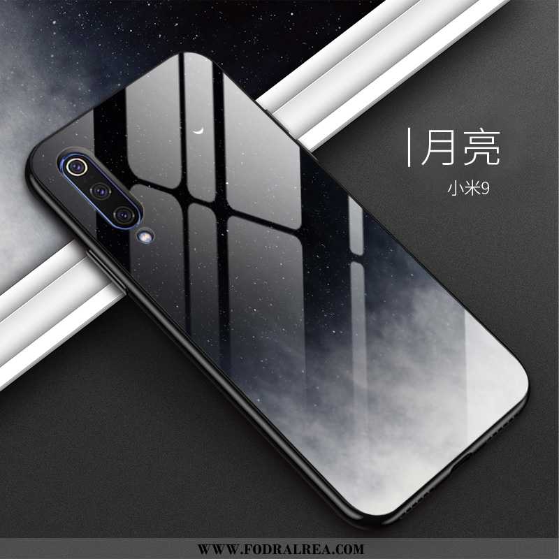 Skal Xiaomi Mi 9 Glas Fallskydd Mobil Telefon, Fodral Xiaomi Mi 9 Mode Trend Vita