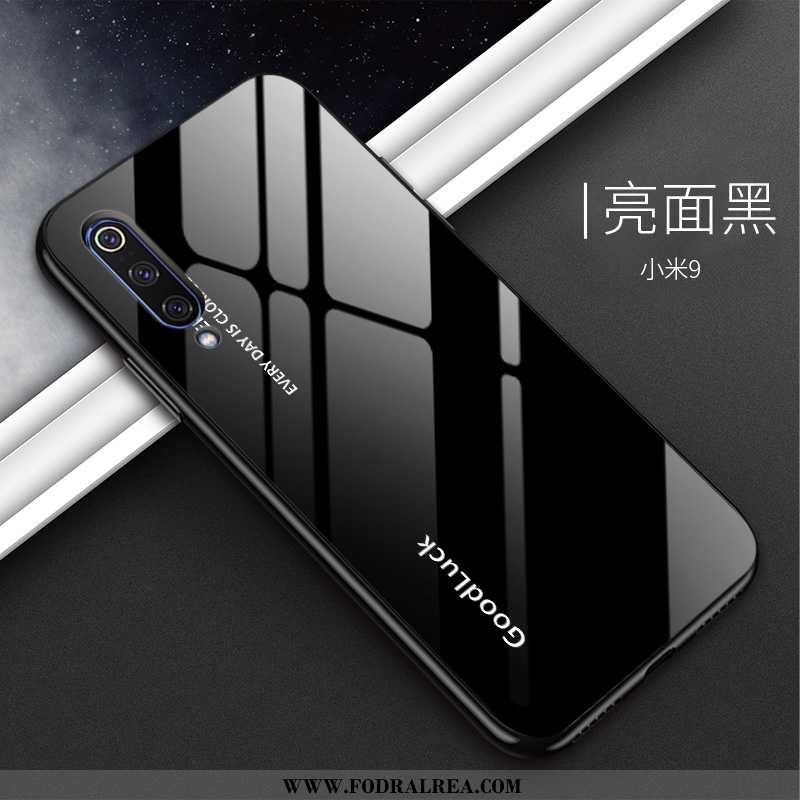 Skal Xiaomi Mi 9 Glas Fallskydd Mobil Telefon, Fodral Xiaomi Mi 9 Mode Trend Vita