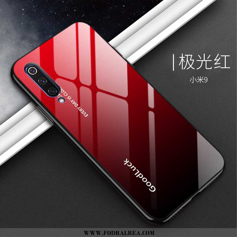 Skal Xiaomi Mi 9 Glas Fallskydd Mobil Telefon, Fodral Xiaomi Mi 9 Mode Trend Vita