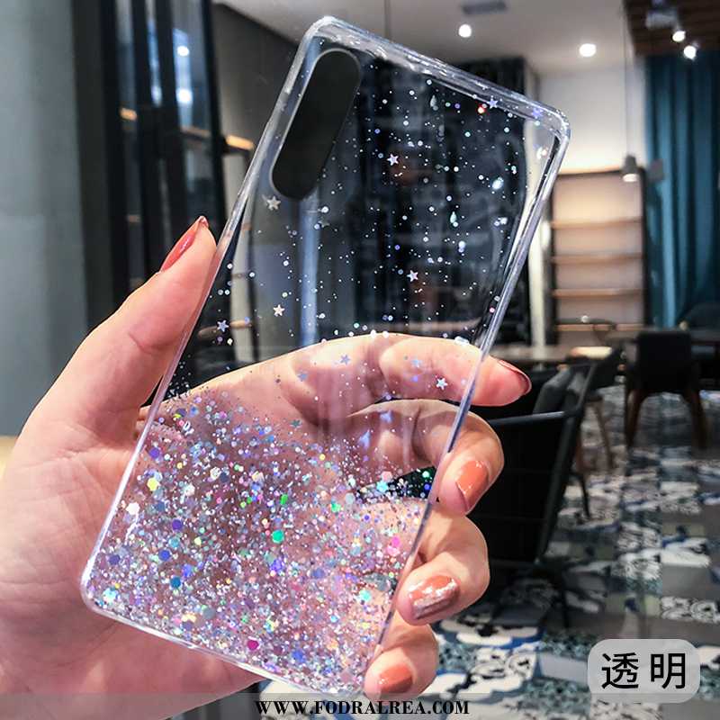 Skal Xiaomi Mi 9 Se Lyxiga Mjuk Skydd, Fodral Xiaomi Mi 9 Se Transparent Silikon Lila